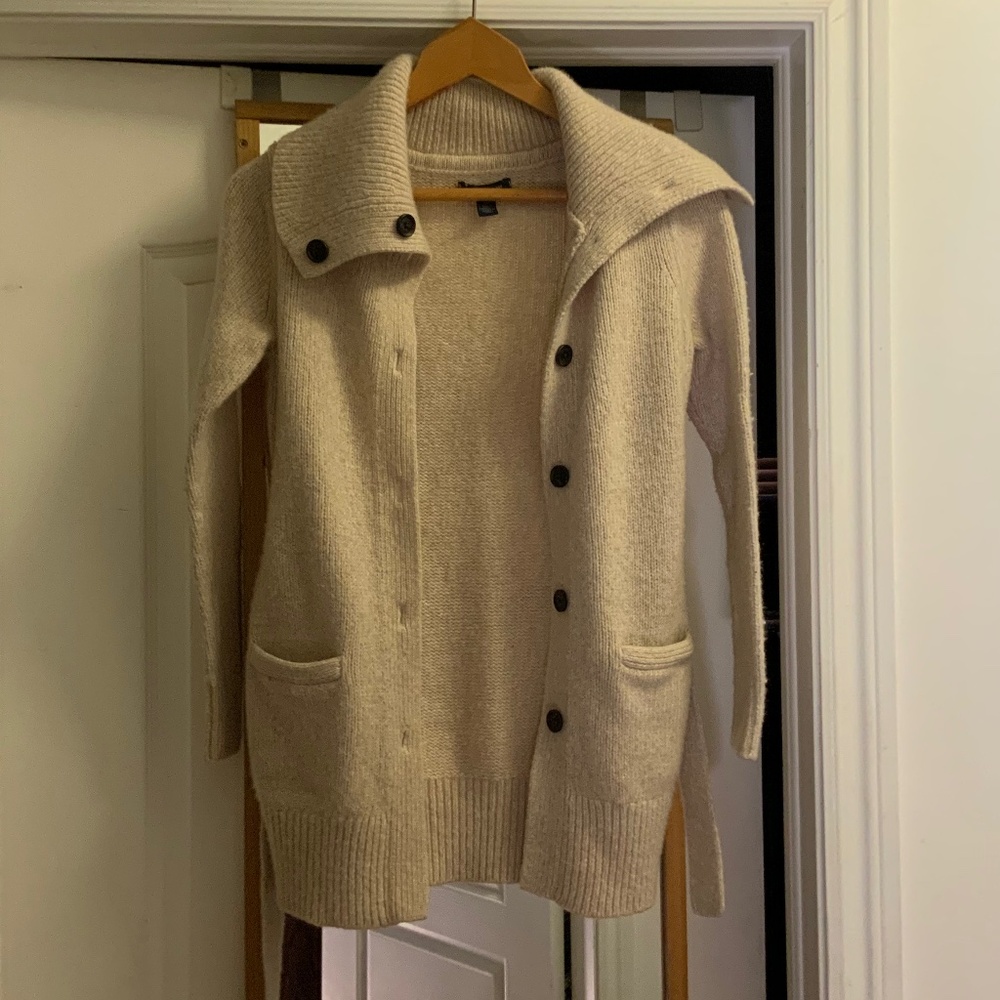 Tommy Hilfiger Button Down Knit Sweater Cardigan (Small)